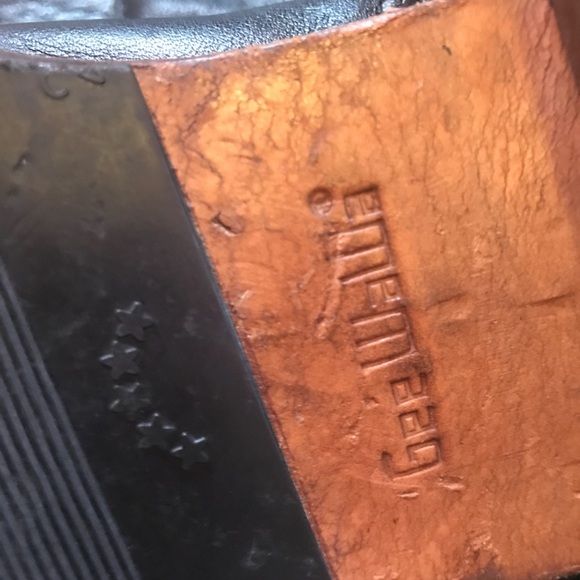 Authentic Custom GeeWaWa Black Leather Boots - Picture 4 of 4